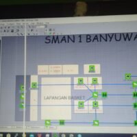 Pembuatan Map Topologi Jaringan SMA Negeri 1 Banyuwangi